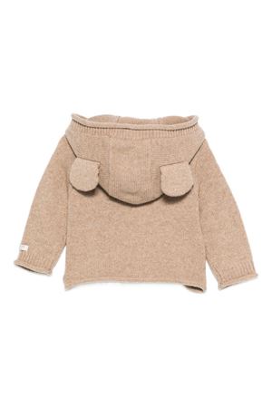 cardigan in lana marrone DONSJE KIDS | 303960100176